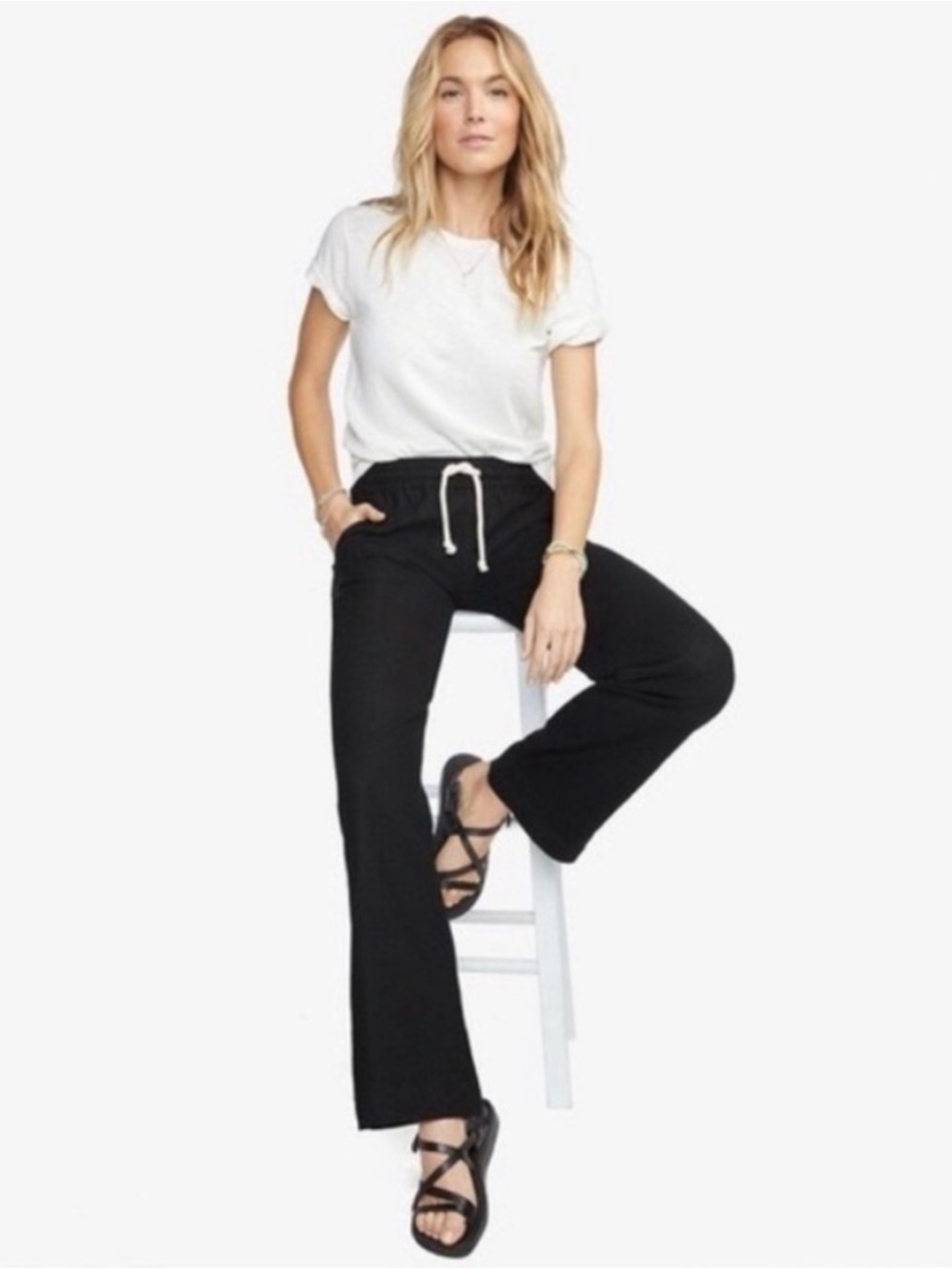 American Giant Pull On Linen Pants